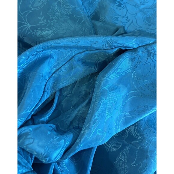 VTG Calhoun Turquoise Floral Jumpsuit Size S - Picture 7 of 7